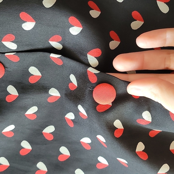 F21 Peter Pan Collar Top - Picture 5 of 5